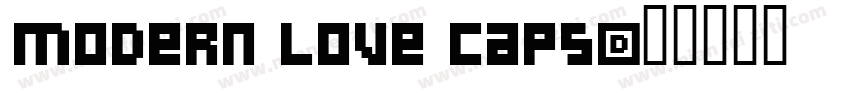 Modern Love Caps字体转换